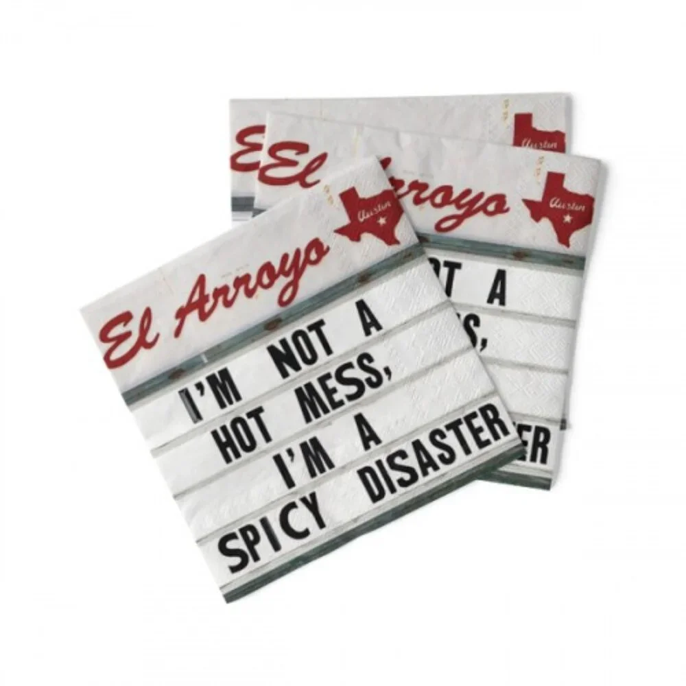El Arroyo Paper Napkins (40) I'm Not A Hot Mess, I'm A Spicy Disaster Novelty